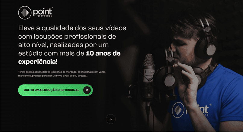 Site Locuções Institucionais
